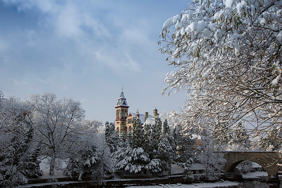 Courthouse in Winter