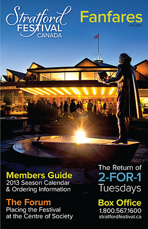 Fanfares Cover Fall 2012